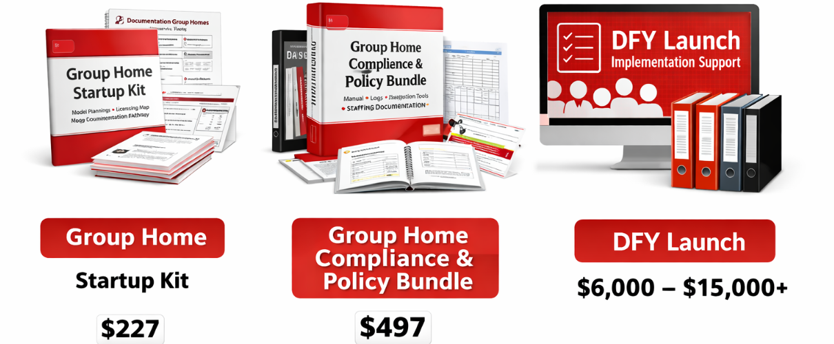AAA Consultant LLC — Group Home Products Visual